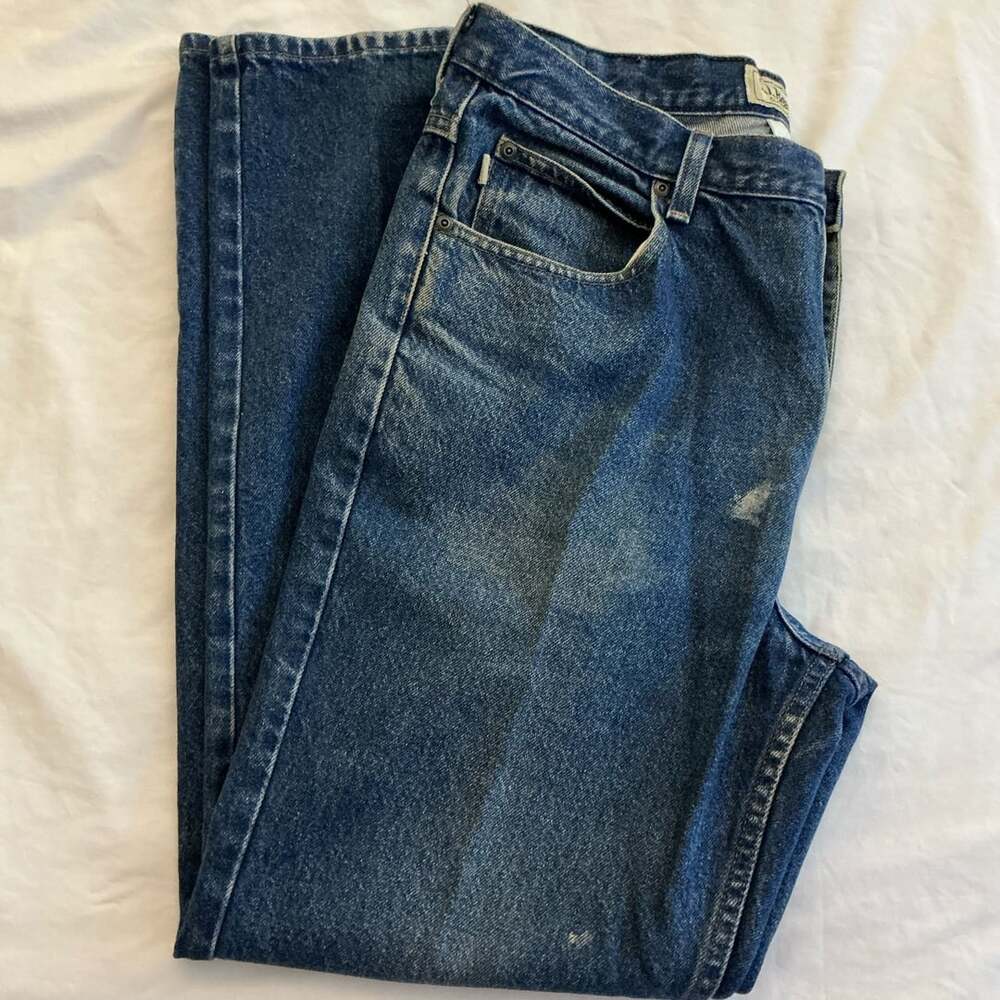 L.L. Bean Men’s Classic Fit Jeans Size 35x32 Blue Denim